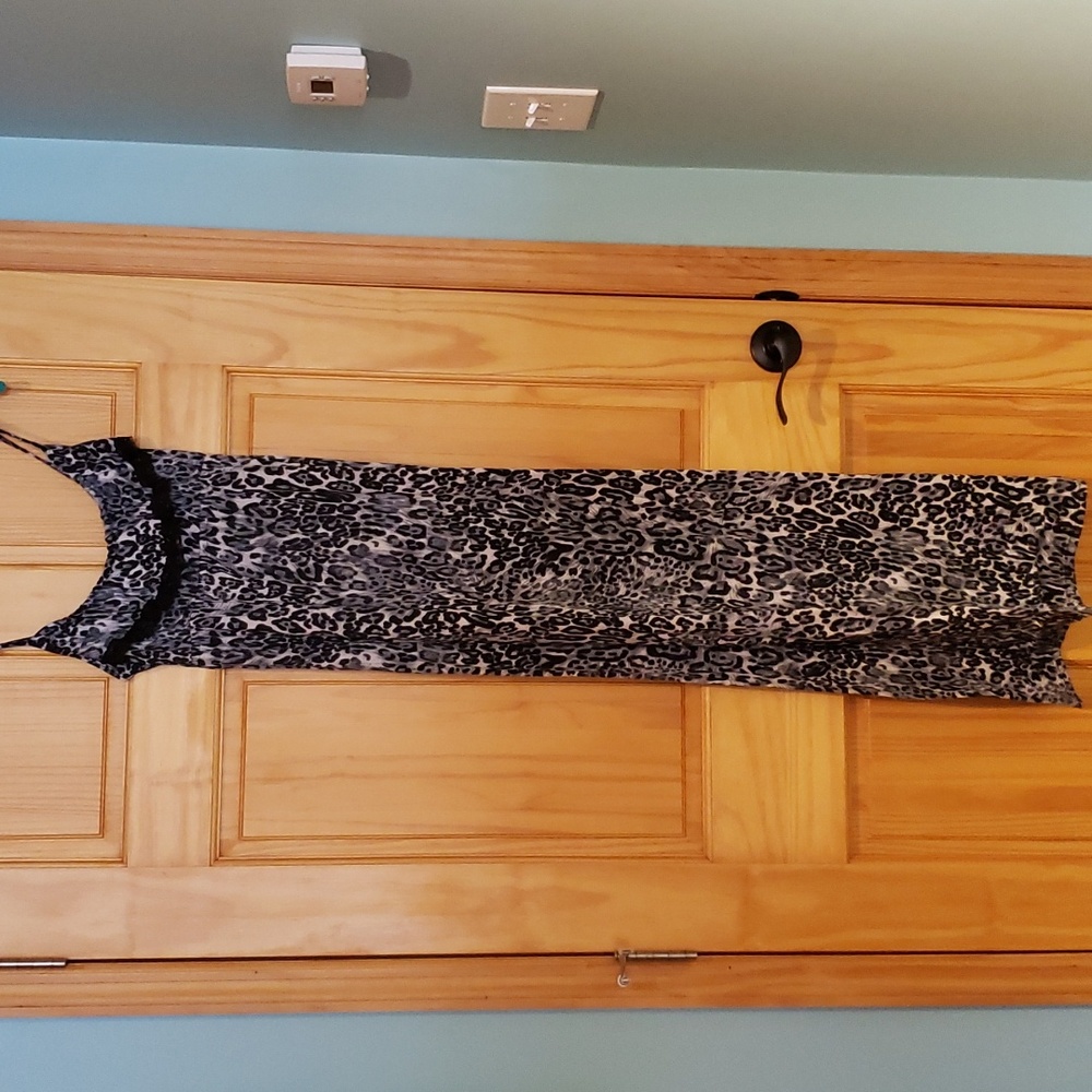 Maxi cheetah print dress 🐆